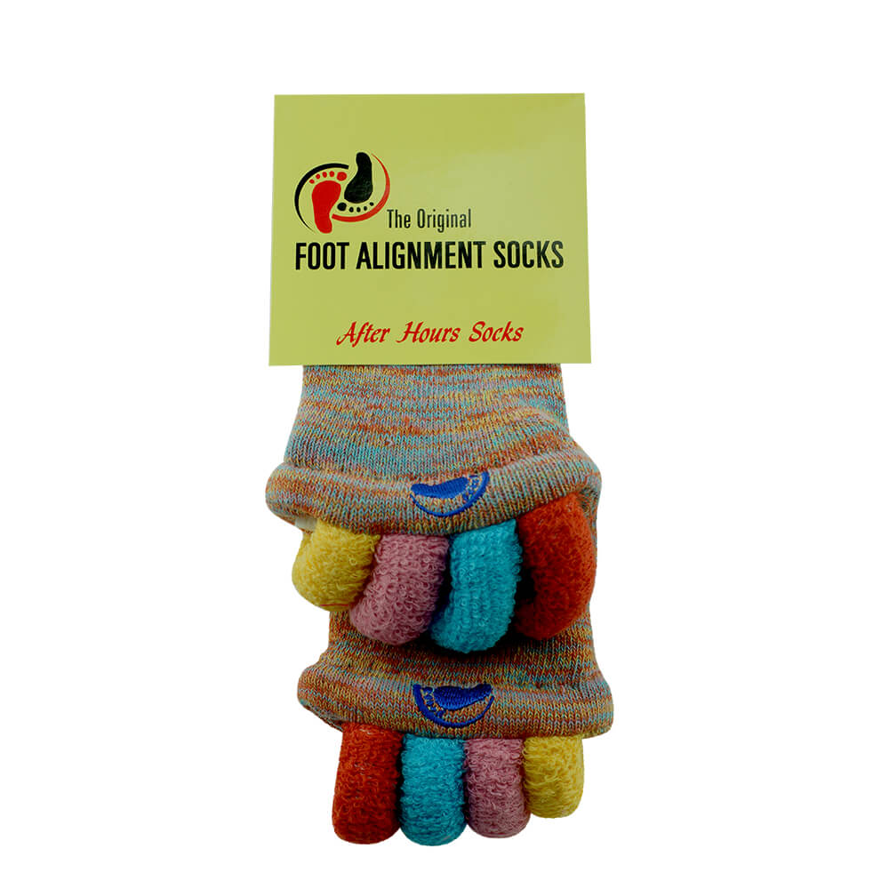 Multi Color Foot Alignment Socks