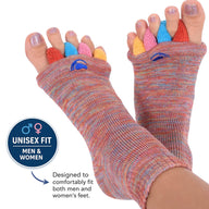 Multi Color Foot Alignment Socks