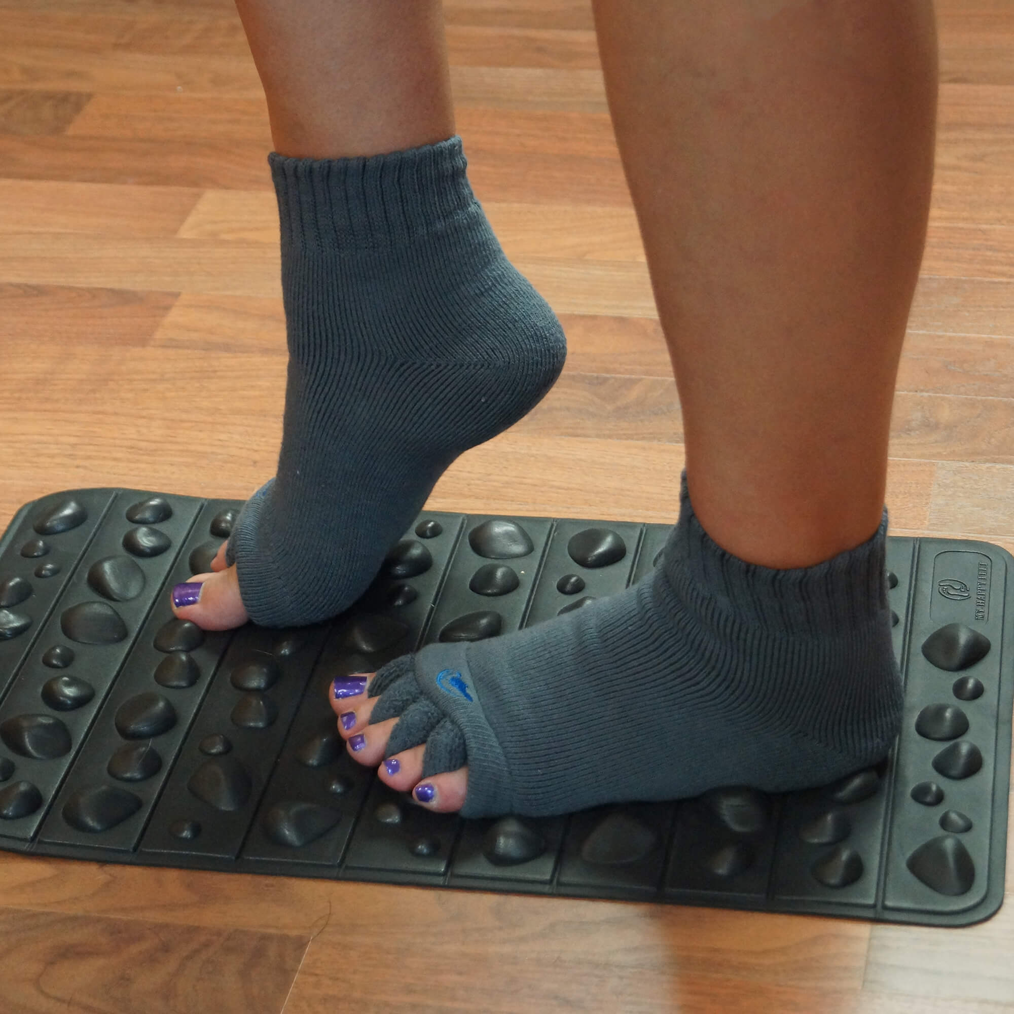 Rock Mat for Feet | Pebble Stone Massage Mats | My-Happy Feet - The ...