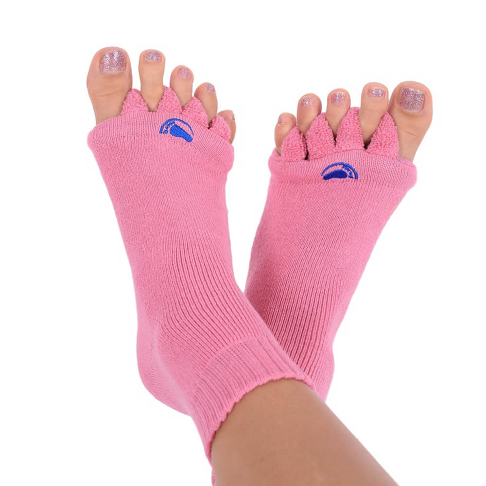 Sore, tired feet find relief with Cute Pink Foot Alignment Socks. –  My-Happy Feet - The Original Foot Alignment Socks