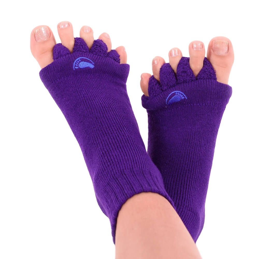 Purple Foot Alignment Socks