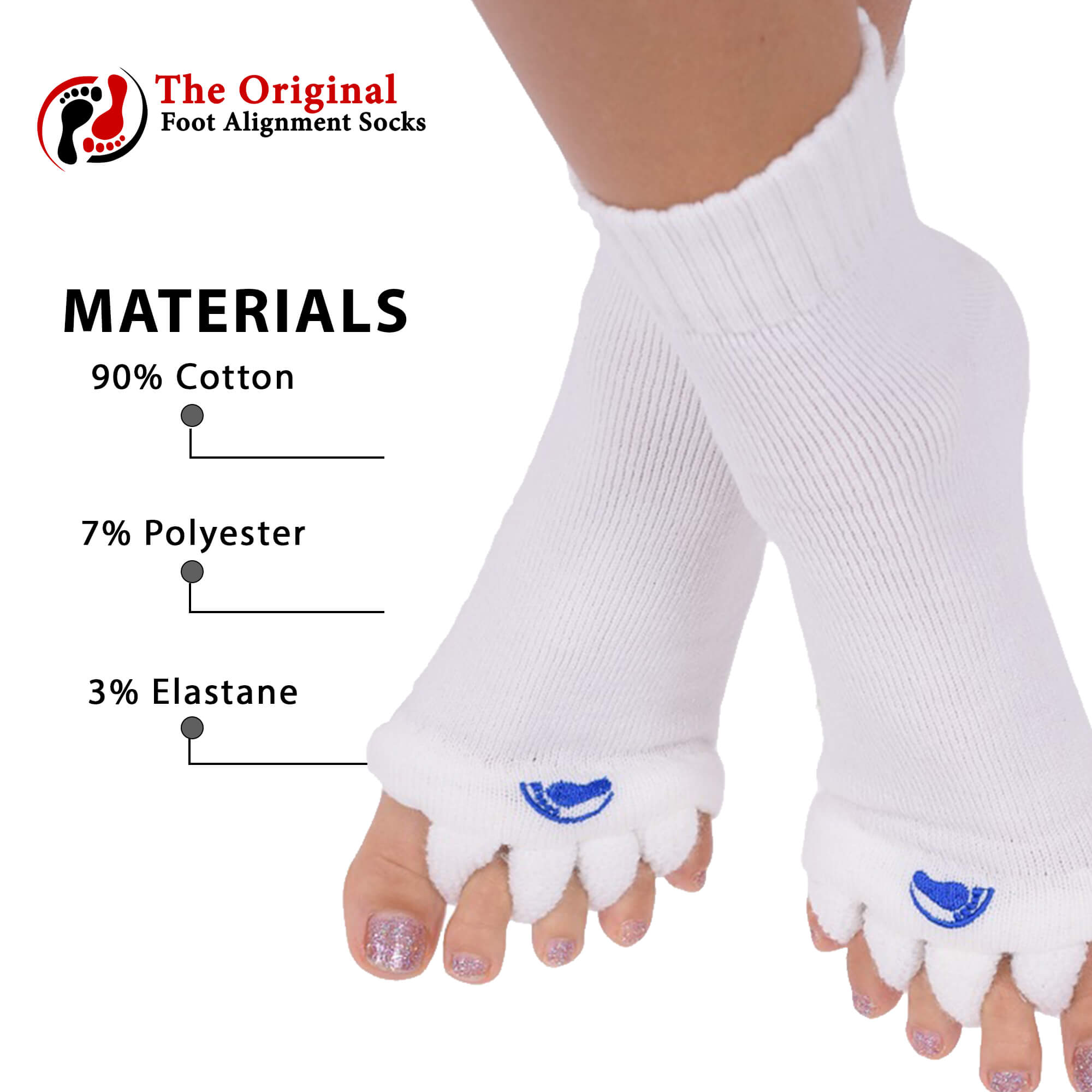 Foot Alignment Socks help sore and painful feet improve – My-Happy Feet -  The Original Foot Alignment Socks